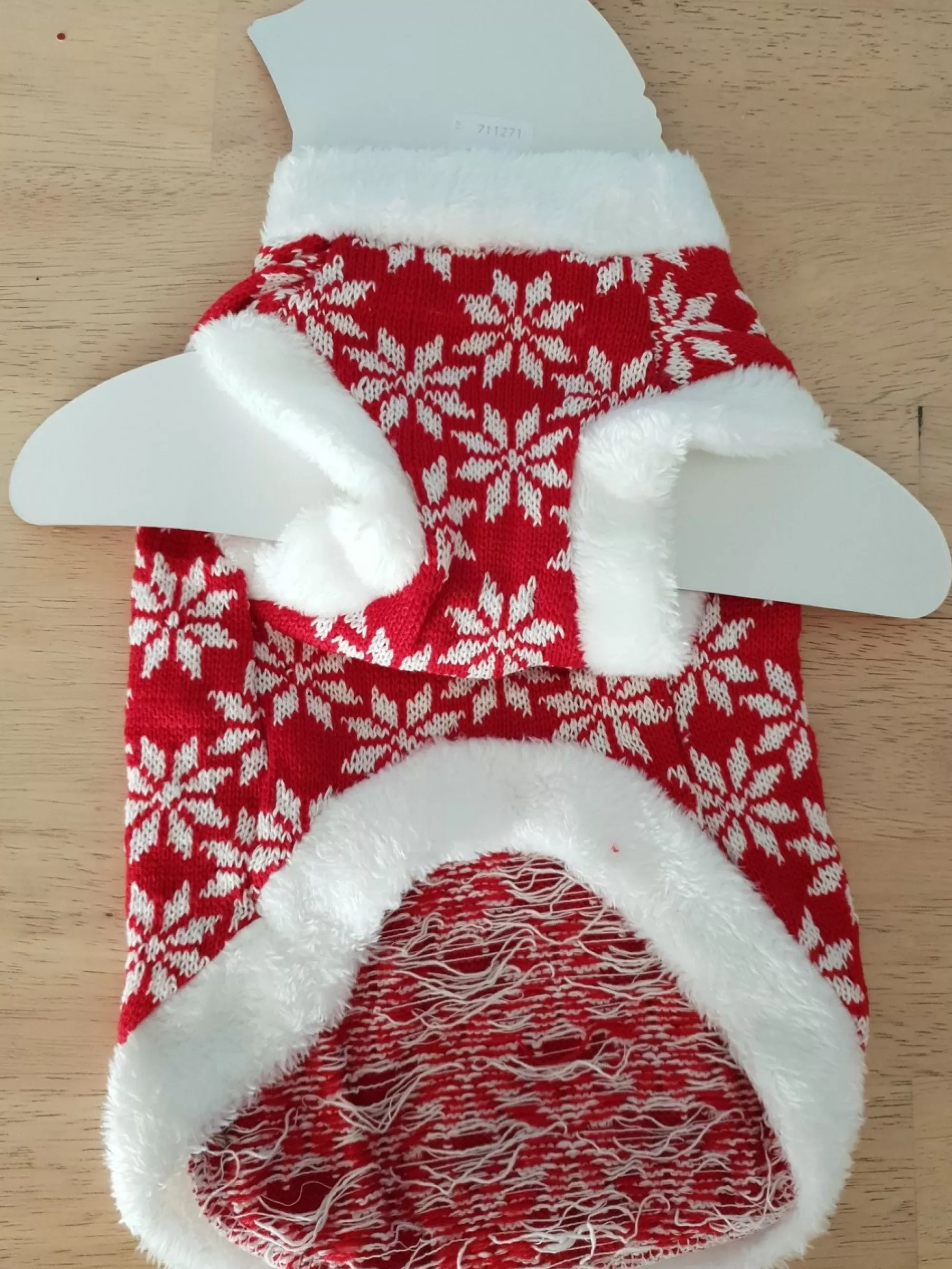 Best La Maison du Père Noël Costume Pour Chien Rouge Et Blanc