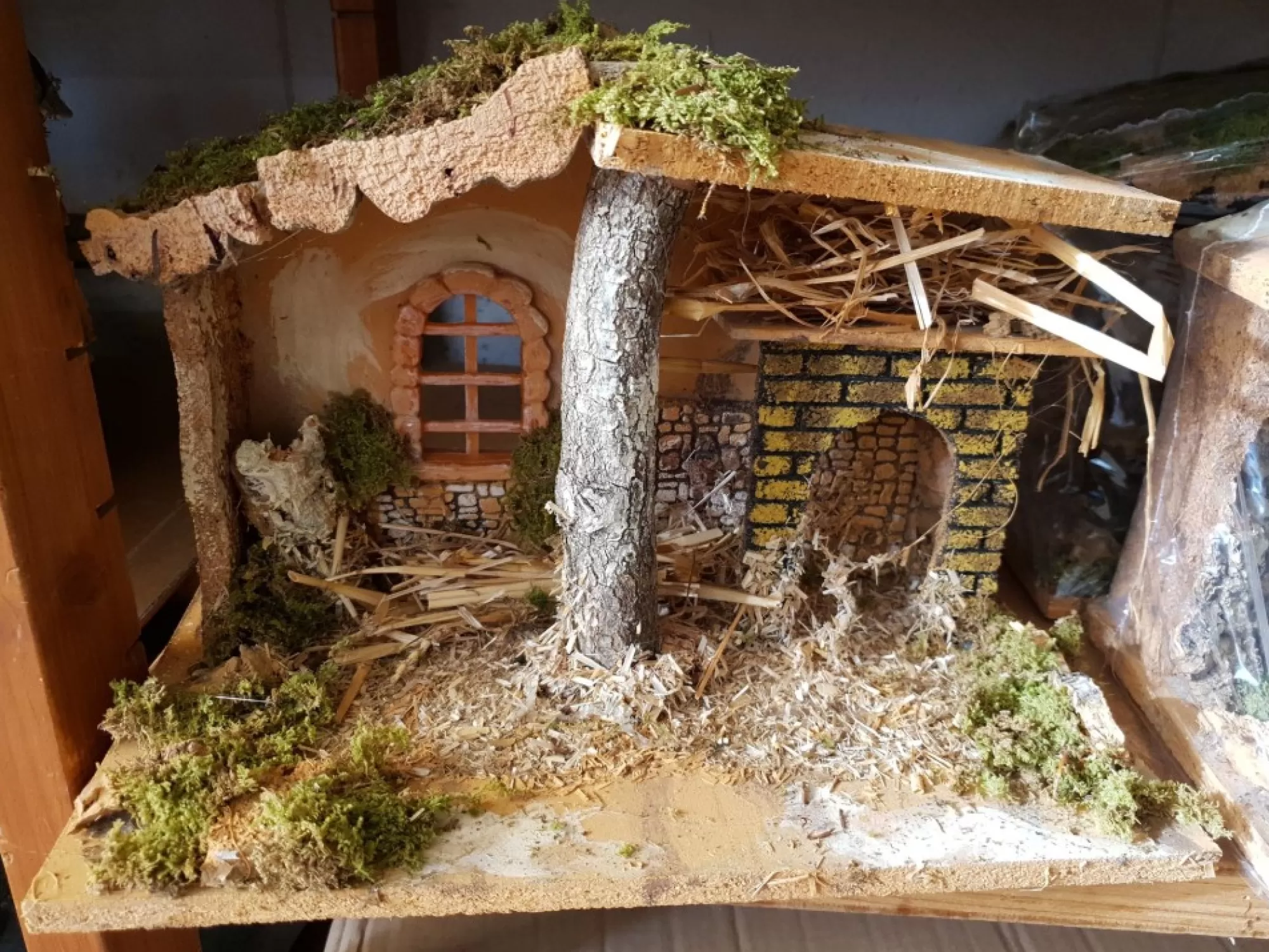 Best La Maison du Père Noël Crèche En Bois Avec Fenetre