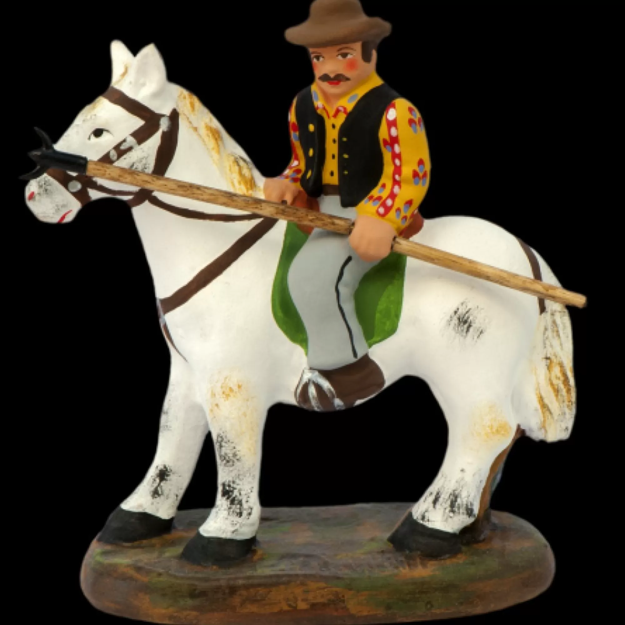 Clearance La Maison du Père Noël Gardian A Cheval