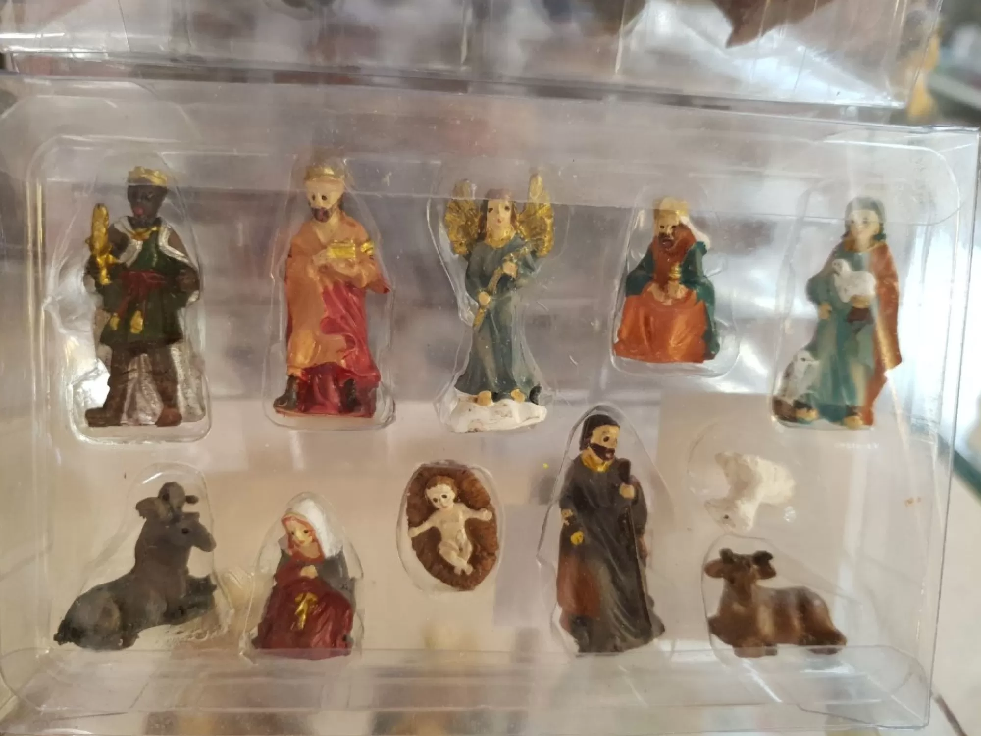 Best Sale La Maison du Père Noël Personnages En Resine – 3Cm