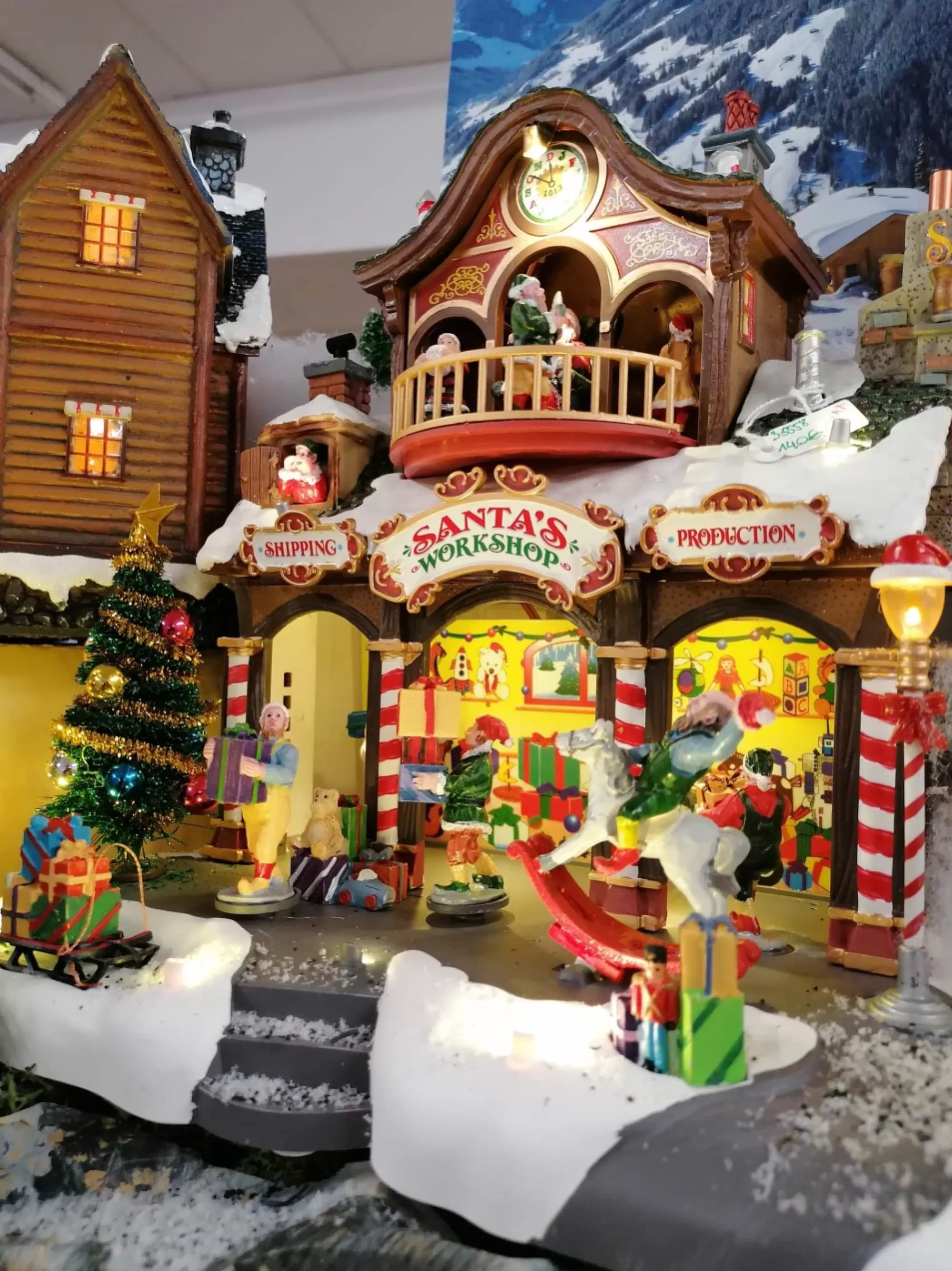 Online La Maison du Père Noël Santa'S Work Shop – Lemax